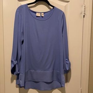 Chico’s size 2 lightweight tunic top